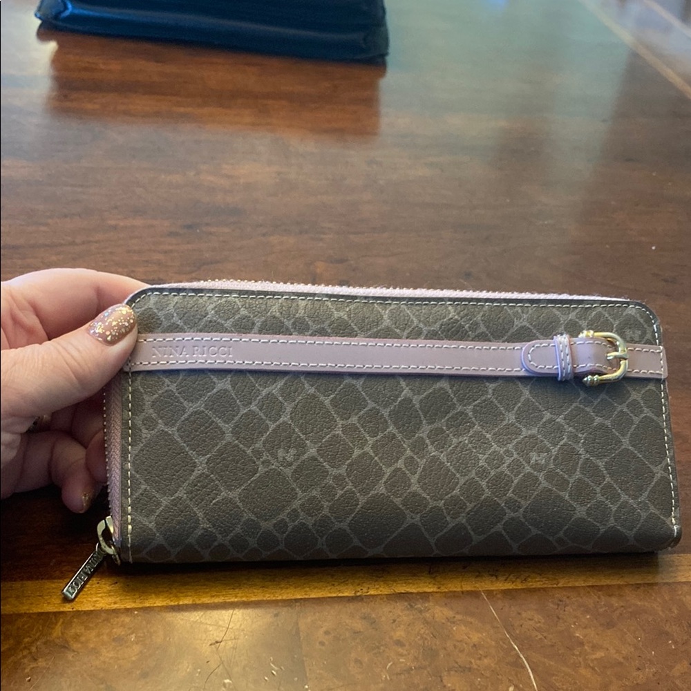 Nina Ricci Brown Women's Long Wallet